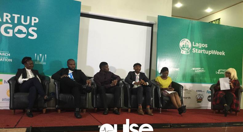 Filmmakers discuss ‘The New Media Era and
it's advantage for filmmakers’ at Lagos Start Up Week 2016
