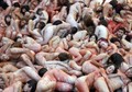 SPAIN ANIMAL RIGHTS PROTEST (Protest against the use of animal fur in clothing)