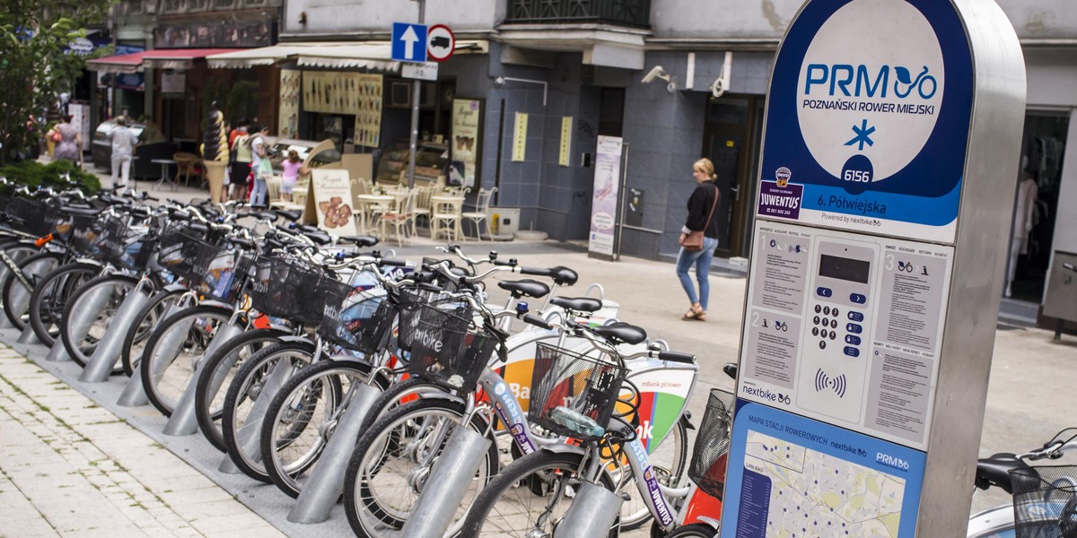 24 nowe stacje Poznańskiego Roweru Miejskiego