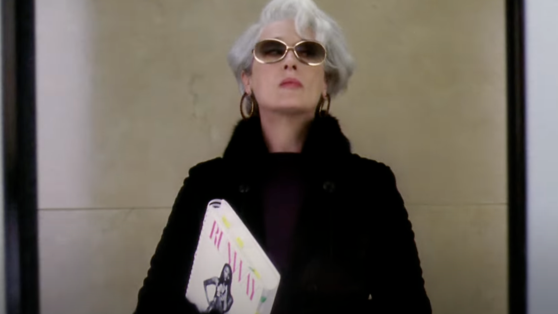 Meryl Streep vo filme Diabol nosí Pradu.