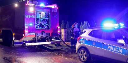 Tragedia w Gorzycach. Mężczyzna podpalił się przed blokiem