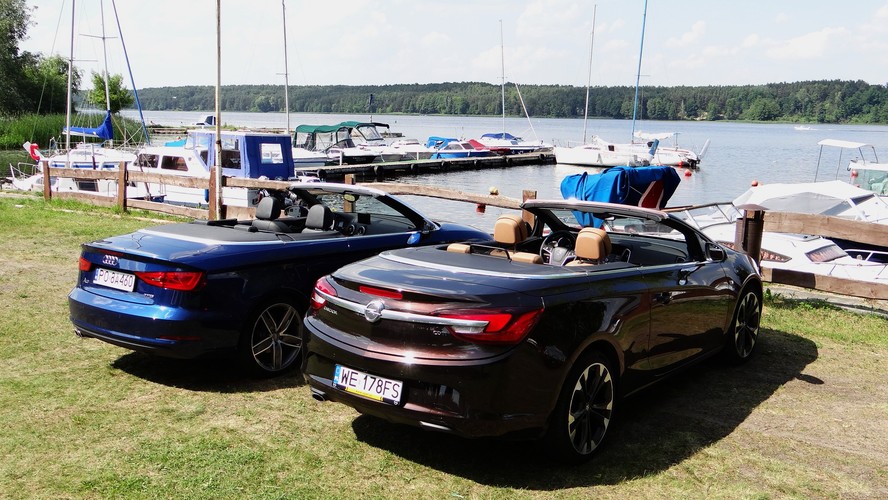 Opel cascada i audi A3 cabriolet