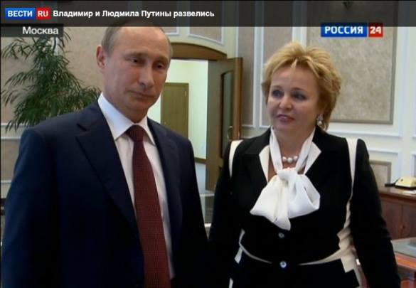 Władimir i Ludmiła Putin ogłaszają swój rozwód