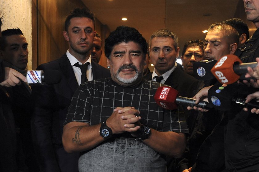 Diego Maradona w szpitalu. Przeszedł operację