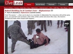 Tak Amerykanie bawią się w afgańskich górach