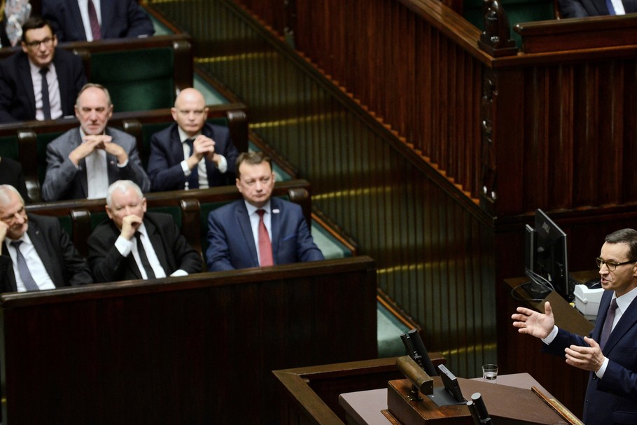 Mateusz Morawiecki, prezes Rady Ministrów. Sejm, 12 grudnia 2018 r.