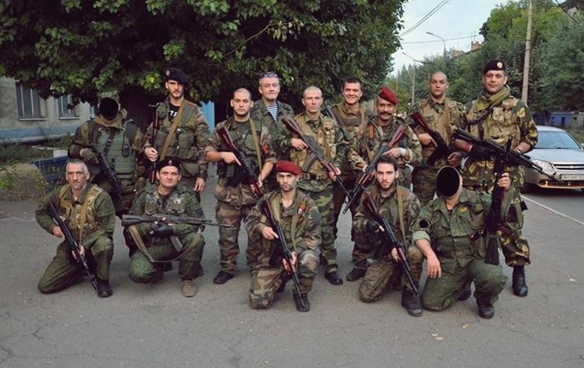 Srpski dobrovoljci na proruskoj strani ukrajinskog fronta