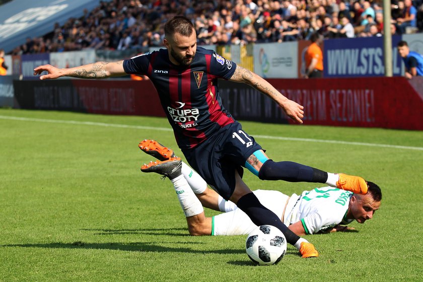 Pilka nozna. Ekstraklasa. Pogon Szczecin. Sesja fotograficzna. 10.08.2017