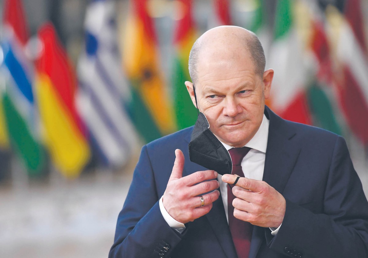 Kanclerz Niemiec Olaf Scholz