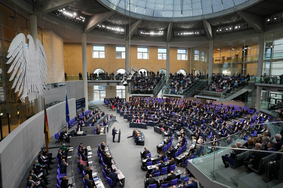 Glasanje u Bundestagu