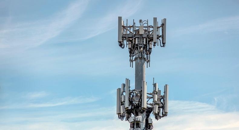 A 5G wireless tower. Andrew Merry/Getty Images