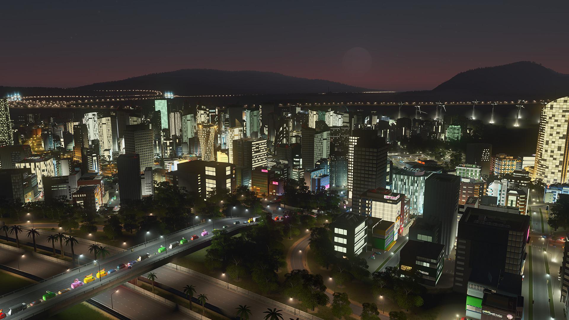 Oficiálny obrázok z hry Cities: Skylines.