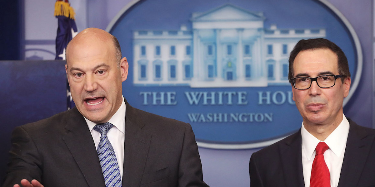 The Goldman guys in the White House are acting exactly how America feared they would