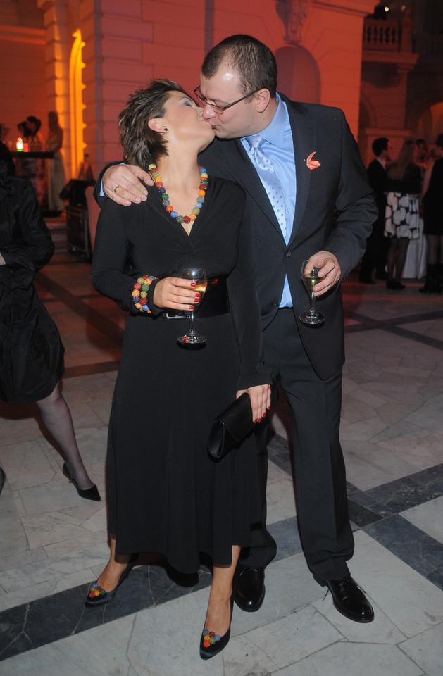 Beata Tadla z byłym mężem Radosławem Kietlińskim w 2008 roku / fot. AKPA