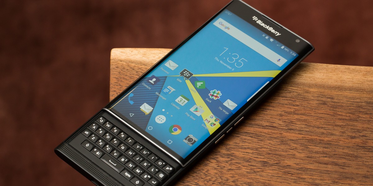 Jeden z ostatnich smartfonów wyprodukokwanych oryginalnie przez BlackBerry - Priv