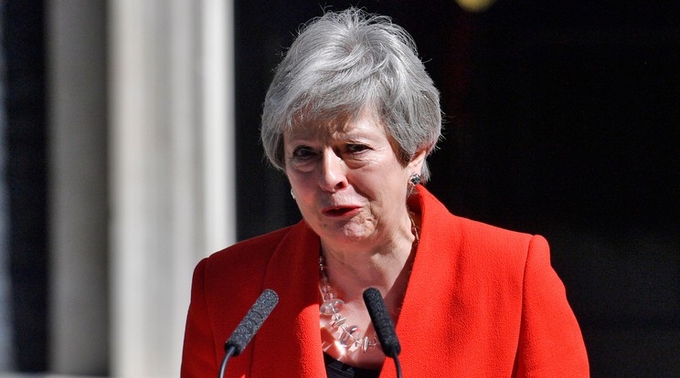 Theresa May / Fotó: MTI/EPA/Neil Hall