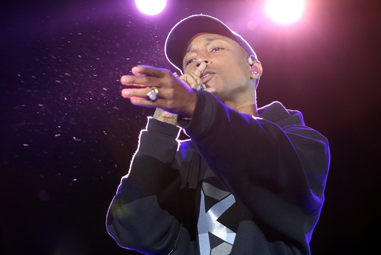 Pharrell Williams na Open'er 2016 / fot. Joanna Combik