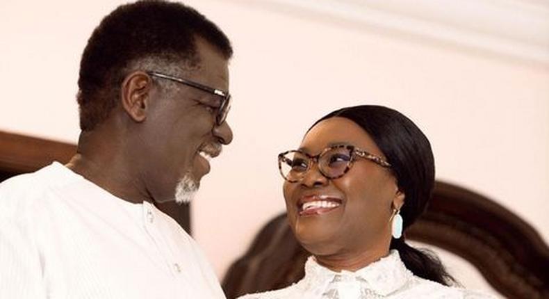 Dr Mensa Otabil and his wife, Joy