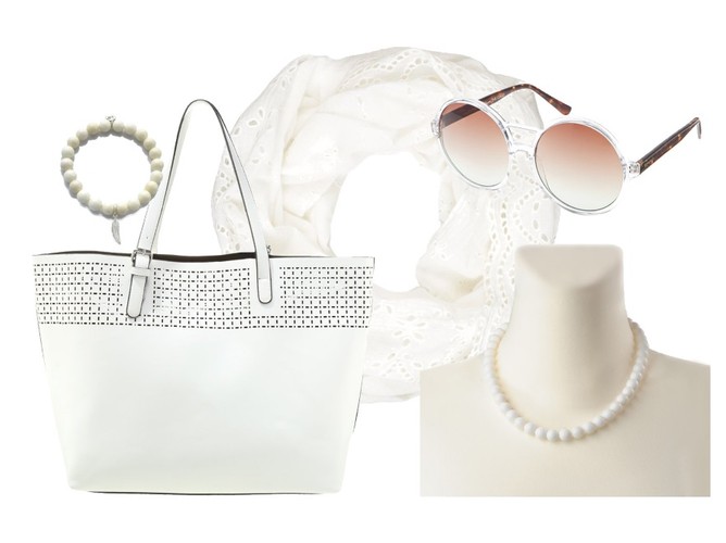 Modne dodatki na wiosnę 2015: BIEL