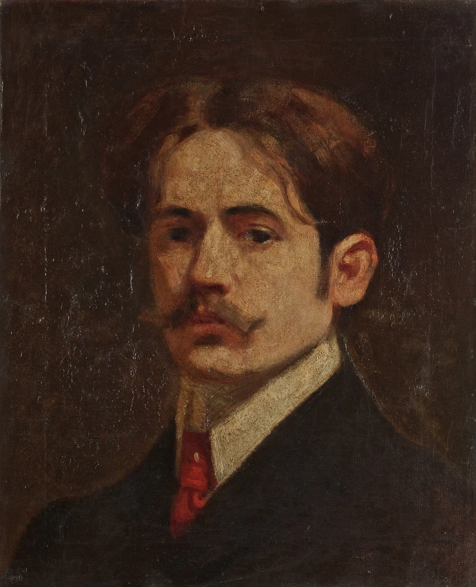 Мilan Milovanović, Autoportret, 1906