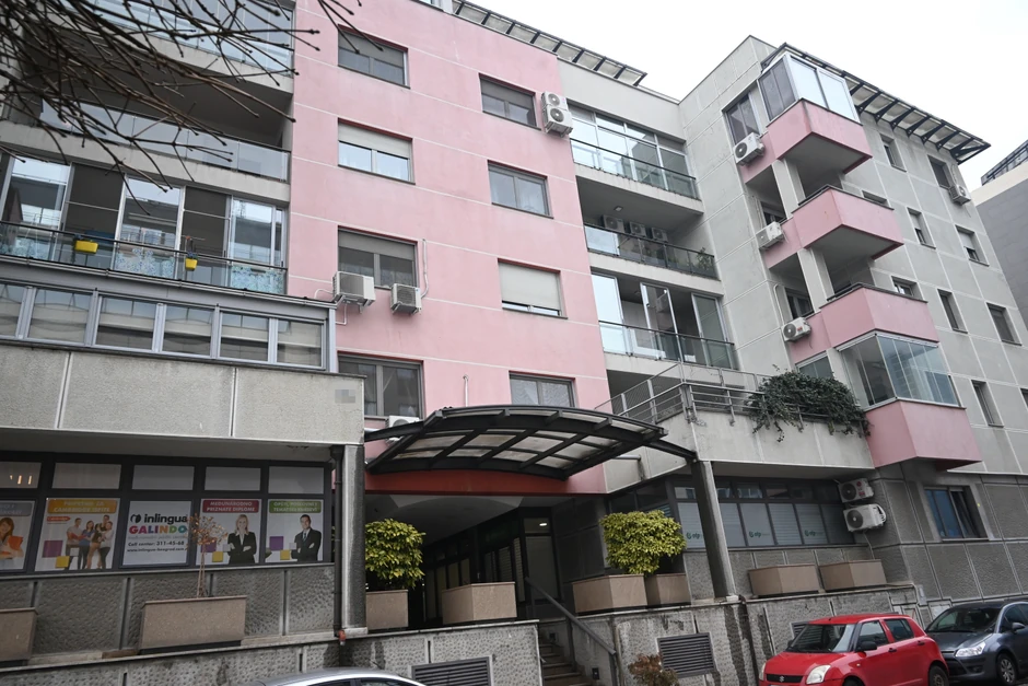 Zgrada u kojoj žive Čeda Jovanović i Aleksandar Kos