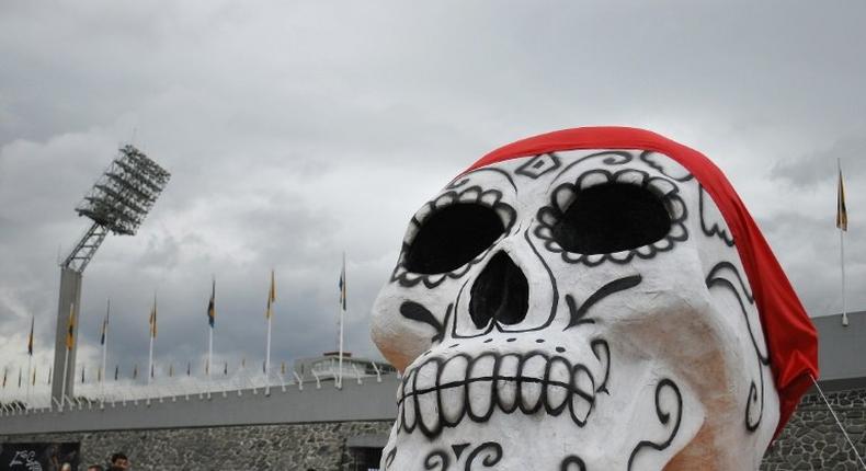 The Day of the Dead takes place between November 1-2 every year, when Mexicans visit cemeteries to pay respects to their late relatives, bringing them food and drinks in a centuries-old tradition mixing pre-Hispanic and Catholic beliefs