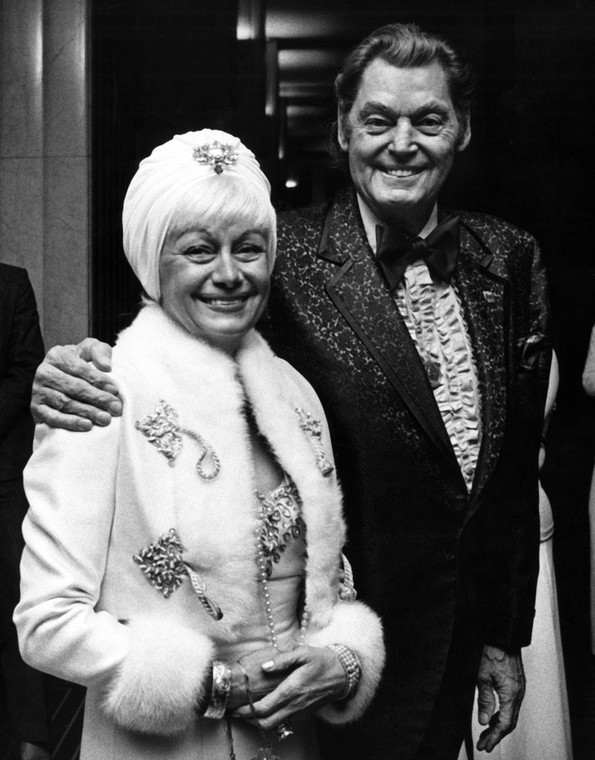 Johnny Weissmuller z żoną Marią (Nowy Jork, 1976 r.)