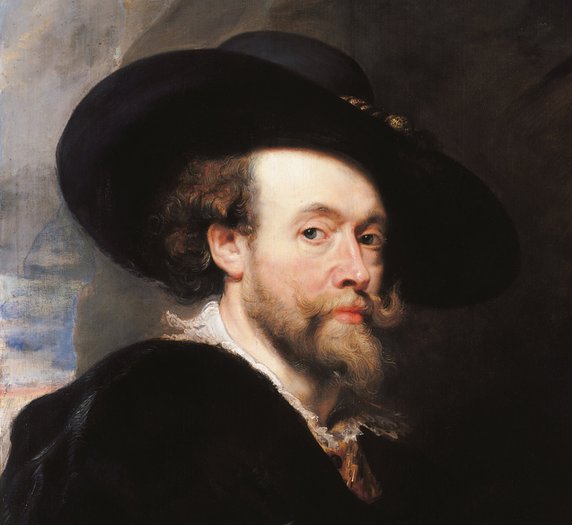 “Moja pasja pochodzi z niebios, a nie z ziemskich zadumy” – mawiał Rubens. Peter Paul Rubens ur. 28 czerwca 1577 r. w Siegen, zm. 30 maja 1640 r. w Antwerpii. To flamandzki malarz, jeden z najwybitniejszych artystów epoki baroku. Autoportret z 1623 r.