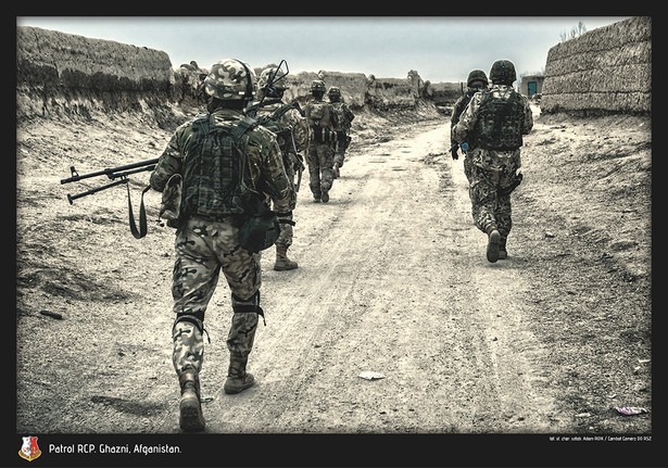 Patrol RCP. Ghazni. Polska misja w Afganistanie. Fot. st. chor. szt Adam Roik. Combat Camera DO RSZ