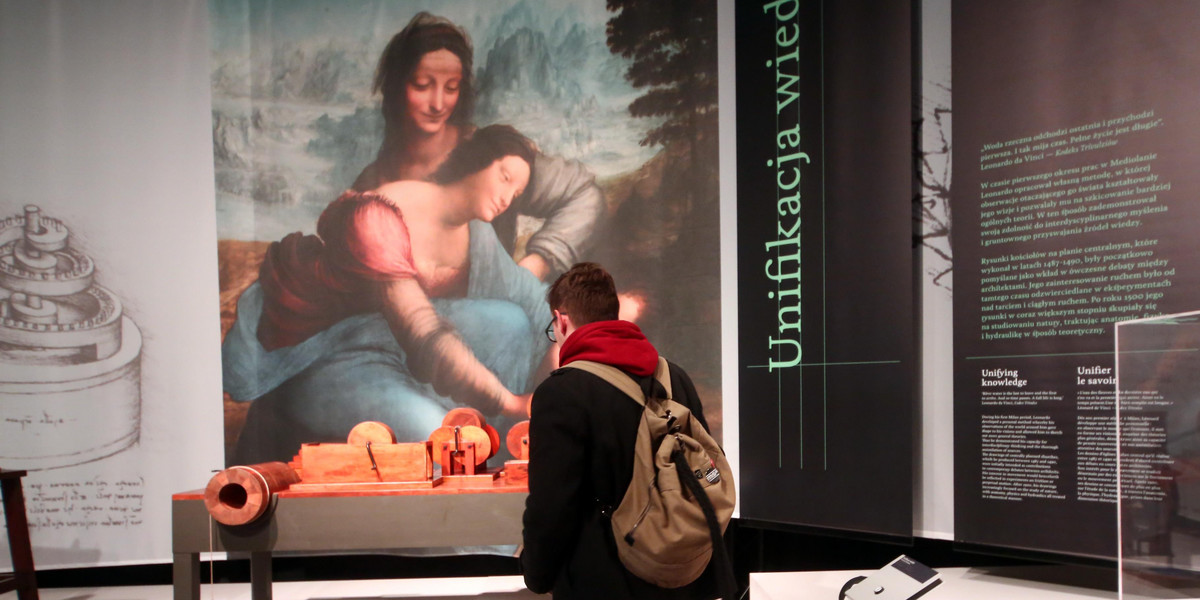 Wystawa Leonardo da Vinci w Łodzi. Dziś otwarcie w EC1. Zobacz koniecznie