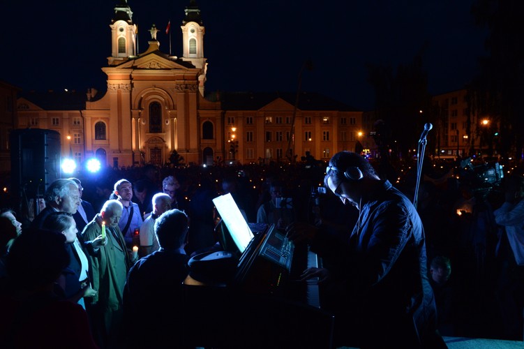 Protest przed siedzibą Sądu Najwyższego