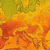 Toplotni talas u Evropi, mapa, 23.6.2026.