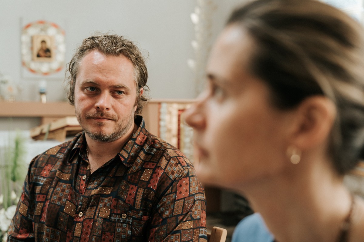 Tomasz Schuchardt i Agnieszka Grochowska w filmie "Brat"