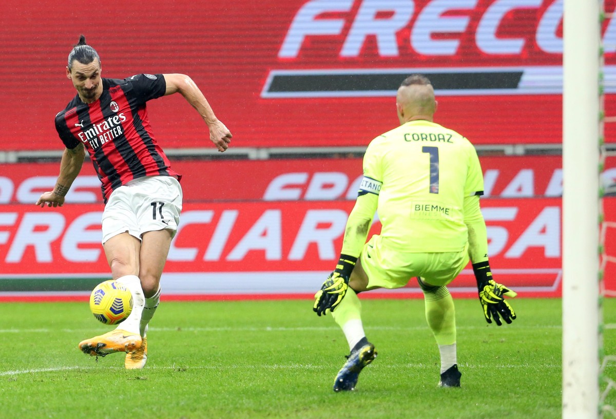 Zlatan Ibrahimovic i Alex Cordaz