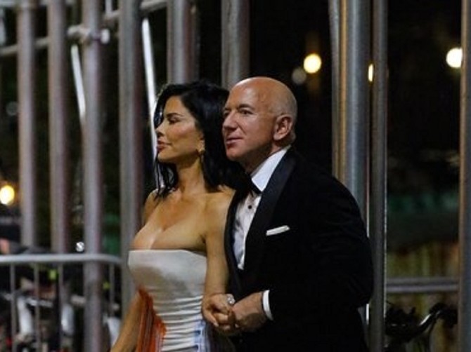 Loren Sančez i Džef Bezos