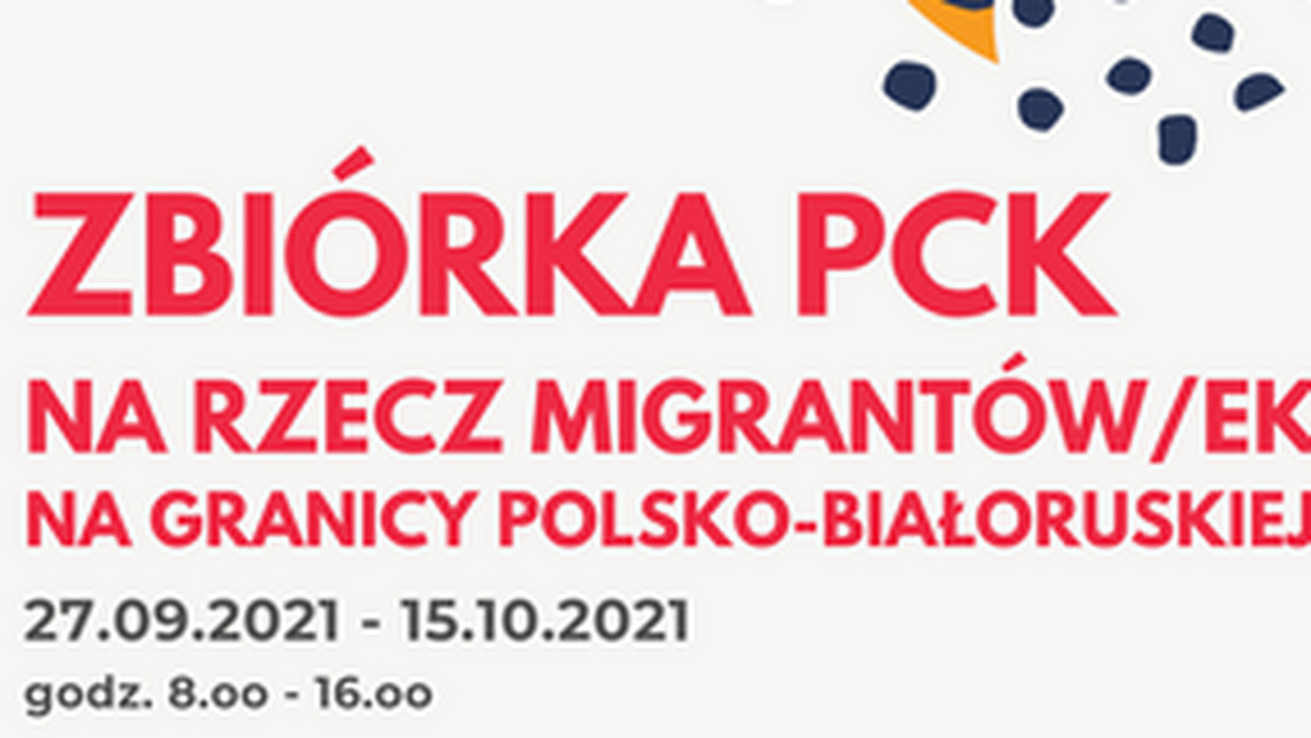 Lublin. Rusza zbiórka dla migrantów. PCK przyjmuje odzież i obuwie