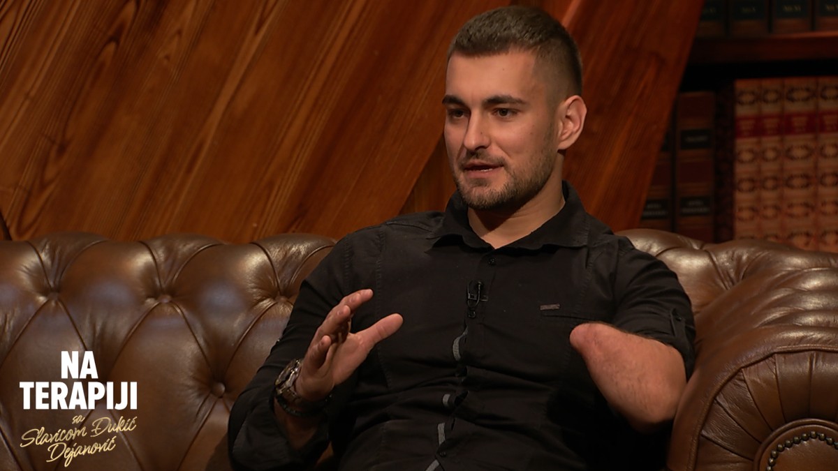 Davor Ćajić, emisija "Na terapiji sa Slavicom Đukić Dejanović"