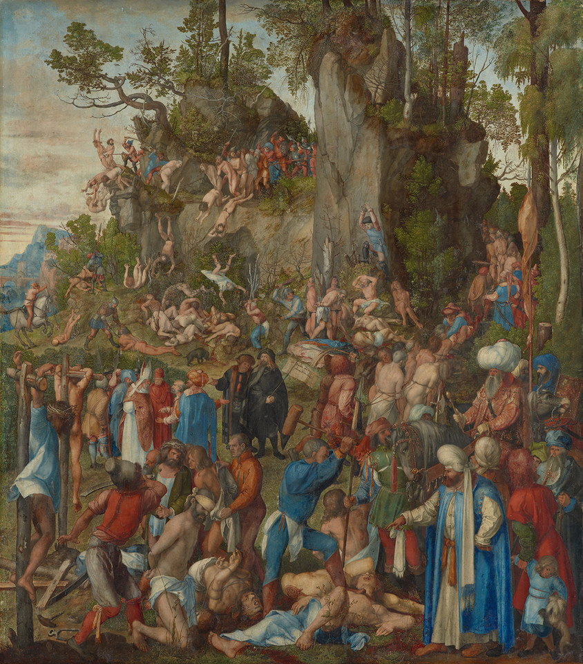 Albrecht Dürer, "Martyrdom of the Ten Thousand" (1508)