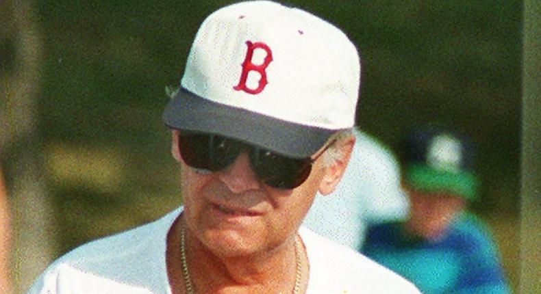 James Whitey Bulger walks around Boston on July 22, 1994.Photo by John Tlumacki/The Boston Globe via Getty Images