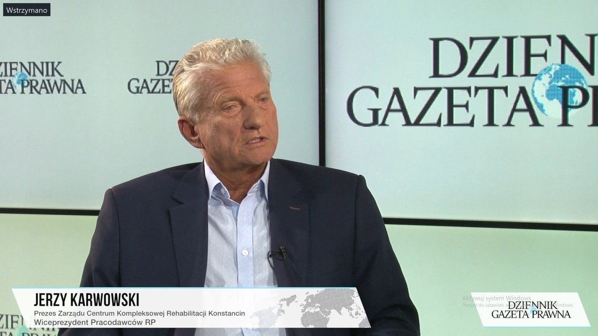Karwowski: Wprowadzenie samodzielnej pracy fizjoterapeuty jest krokiem naprzód. Sam zawód wymaga dofinansowania [STUDIO DGP]