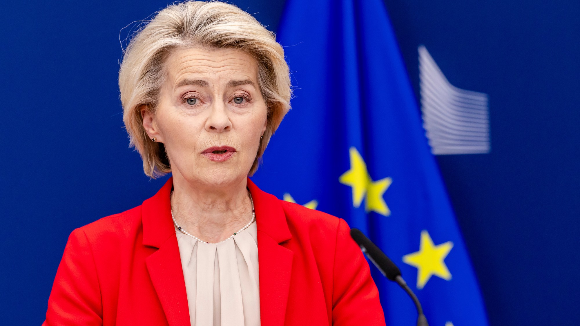 Predsedníčka Európskej komisie Ursula von der Leyenová.