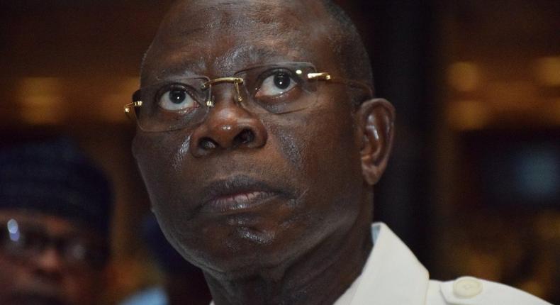 APC national chairman, Adams Oshiomhole