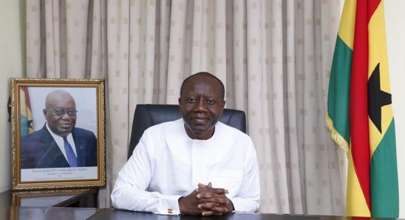 Minister of Finance; Ken Ofori Atta