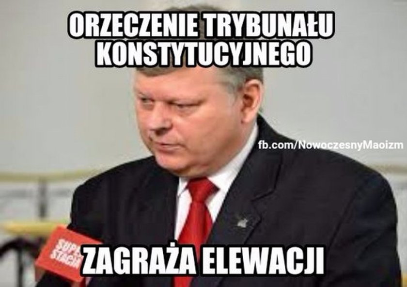 Marek Suski stał się bohaterem memów