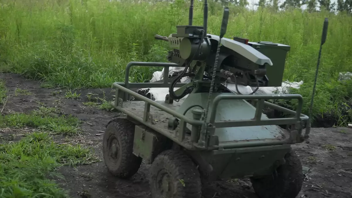 "Dr Śmierć" w służbie Ukrainy. To bezzałogowy pojazd naziemny