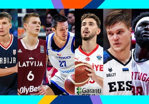 Bogdan Bogdanović, Kristaps Porzingis, Vit Krejči, Alperen Šengun, Maik Kotsar i Nimijaš Keta predvodiće selekcije iz grupe A na Evrobasketu | Foto: Getty Images