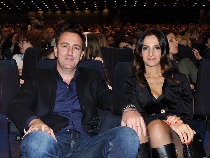 Kristina i Sergej Ćetković na koncertu Jelene Tomašević Bosiljčić 2016. u Beogradu