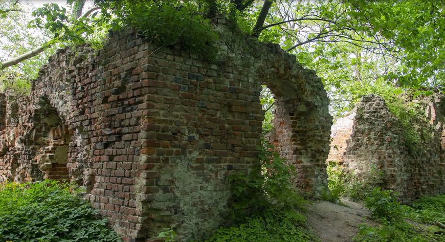Ruiny zamku w Jelczu, gdzie przebywał Henryk IV Probus.