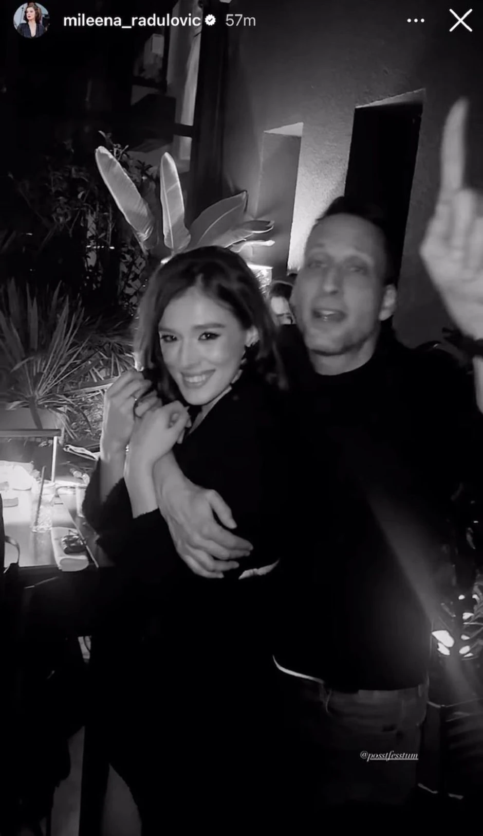 Milena Radulović i Ognjen Janković