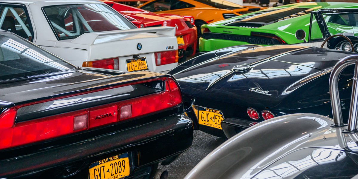 Part of the Classic Car Club of Manhattan's collection.